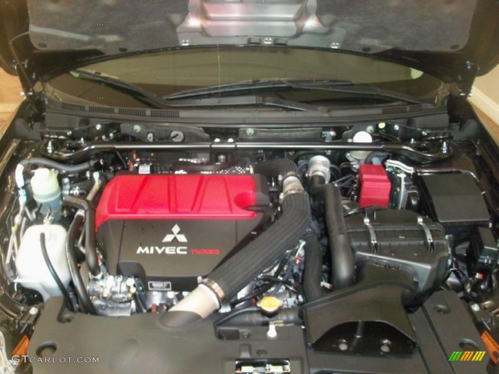 2011 Mitsubishi Lancer Evolution GSR 2.0 Liter Turbocharged DOHC 16-Valve MIVEC 4 Cylinder Engine Photo #39483425