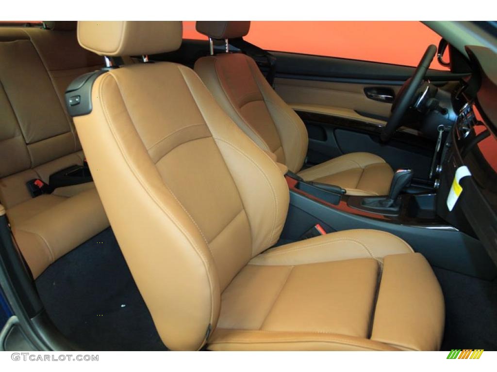 2011 3 Series 335i Coupe - Deep Sea Blue Metallic / Saddle Brown Dakota Leather photo #9