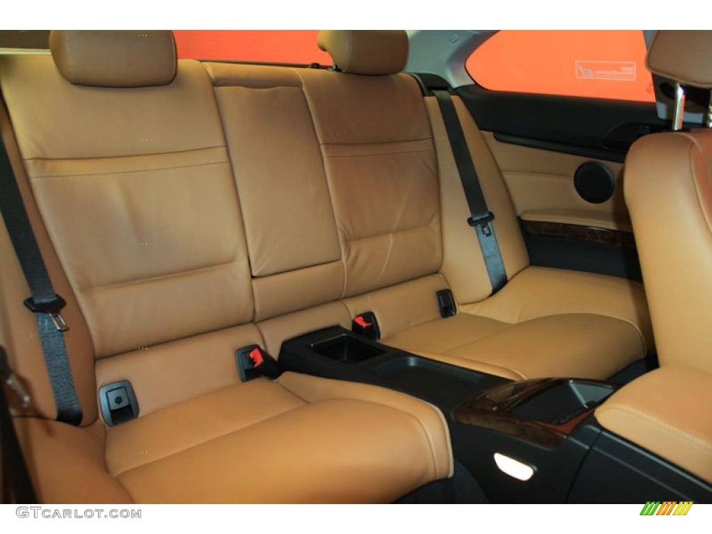 2011 3 Series 335i Coupe - Deep Sea Blue Metallic / Saddle Brown Dakota Leather photo #10