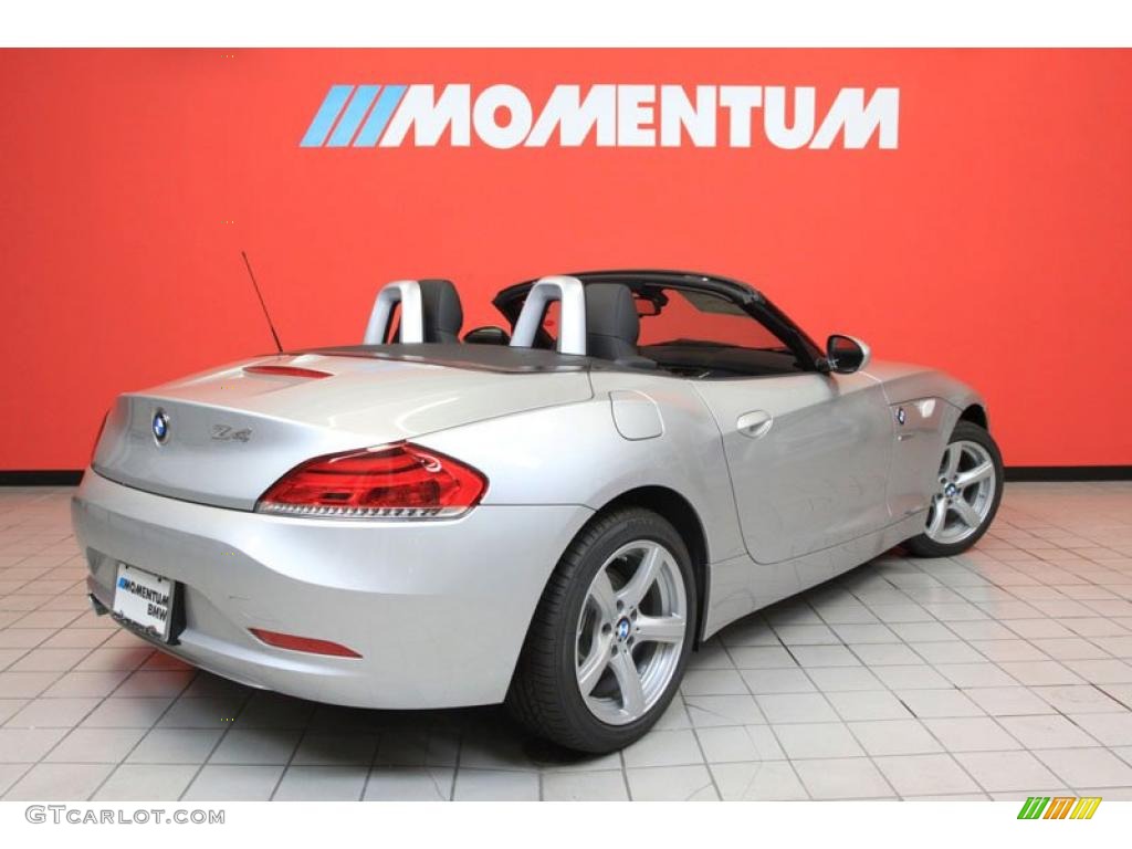 2011 Z4 sDrive30i Roadster - Titanium Silver Metallic / Black photo #3