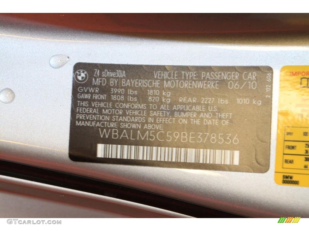 2011 Z4 sDrive30i Roadster - Titanium Silver Metallic / Black photo #7