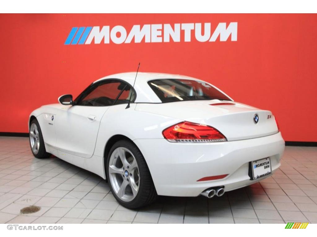 2011 Z4 sDrive30i Roadster - Alpine White / Beige photo #3