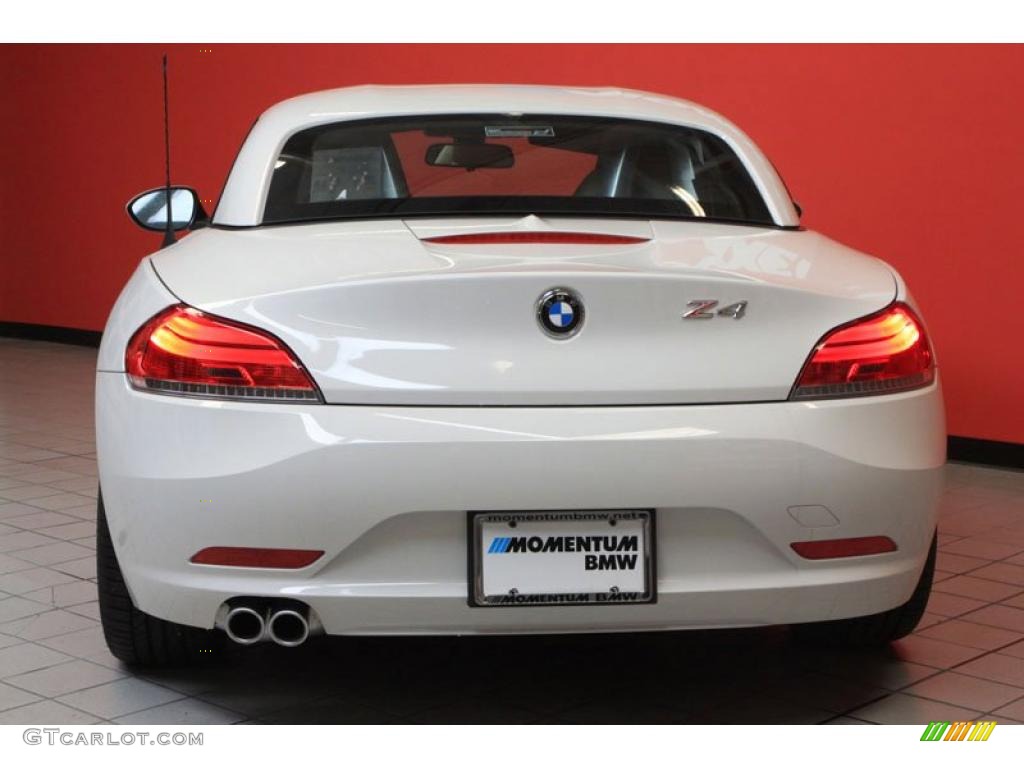 2011 Z4 sDrive30i Roadster - Alpine White / Beige photo #13