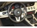Beige 2011 BMW Z4 sDrive30i Roadster Steering Wheel