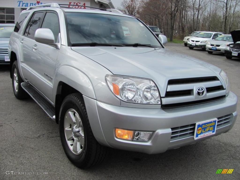 2003 4Runner Limited 4x4 - Titanium Metallic / Stone photo #1