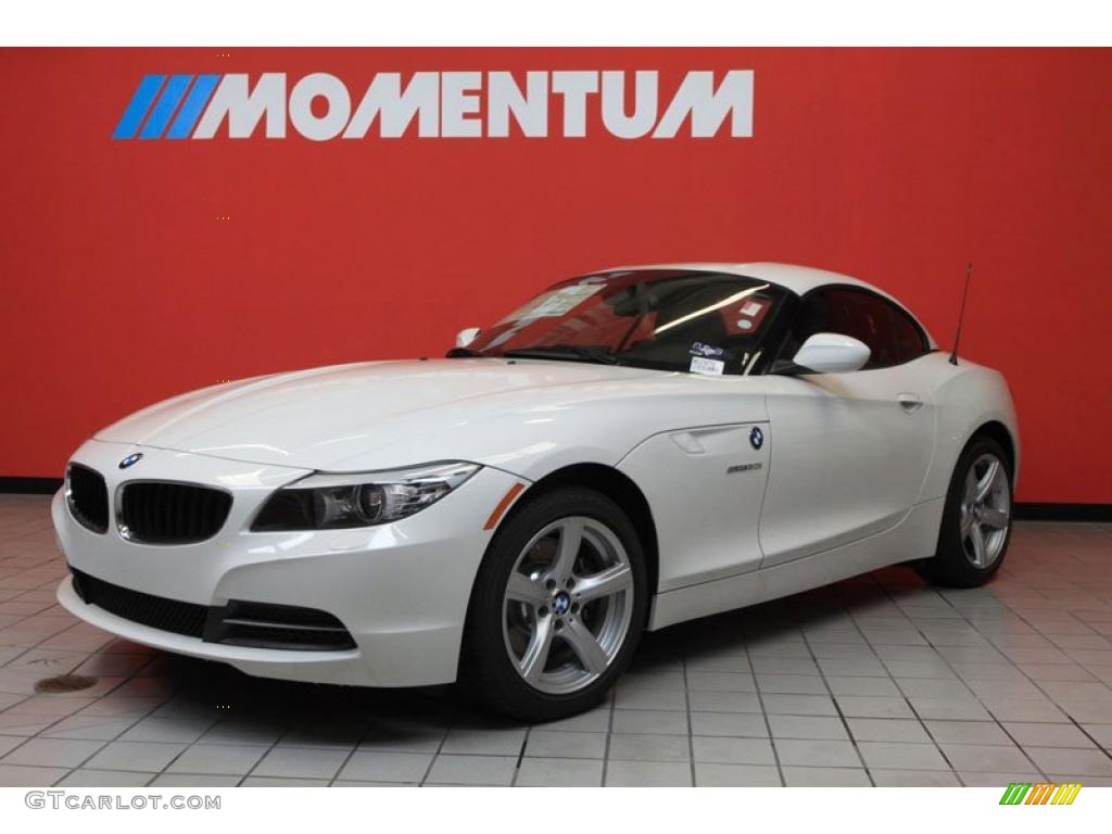 2011 Z4 sDrive30i Roadster - Alpine White / Black photo #2