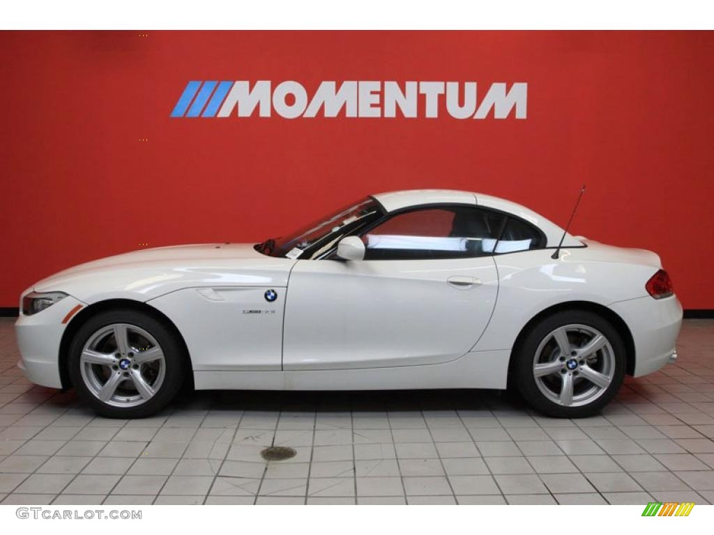 2011 Z4 sDrive30i Roadster - Alpine White / Black photo #3