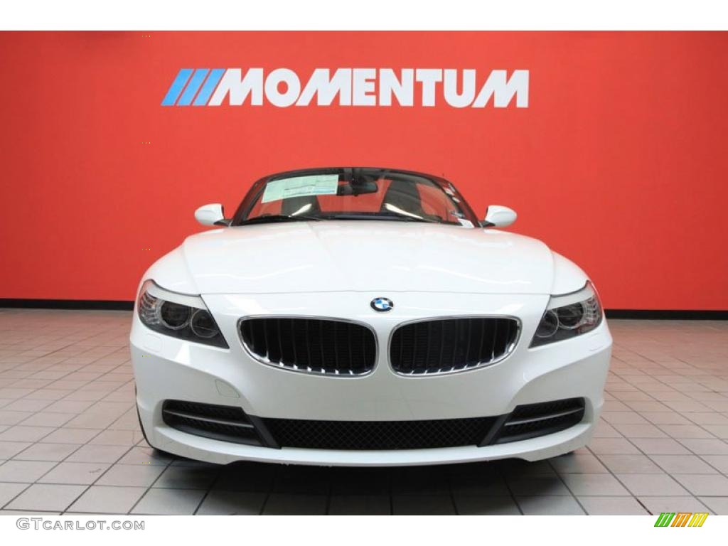 2011 Z4 sDrive30i Roadster - Alpine White / Black photo #9