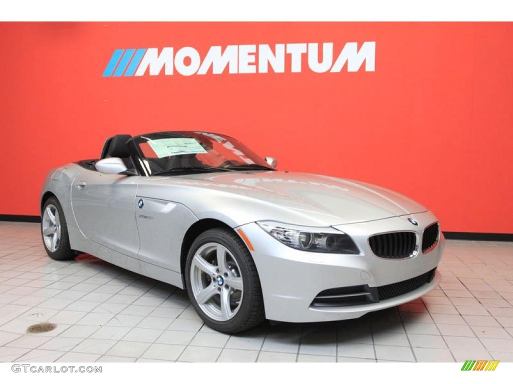 2011 Z4 sDrive30i Roadster - Titanium Silver Metallic / Black photo #1