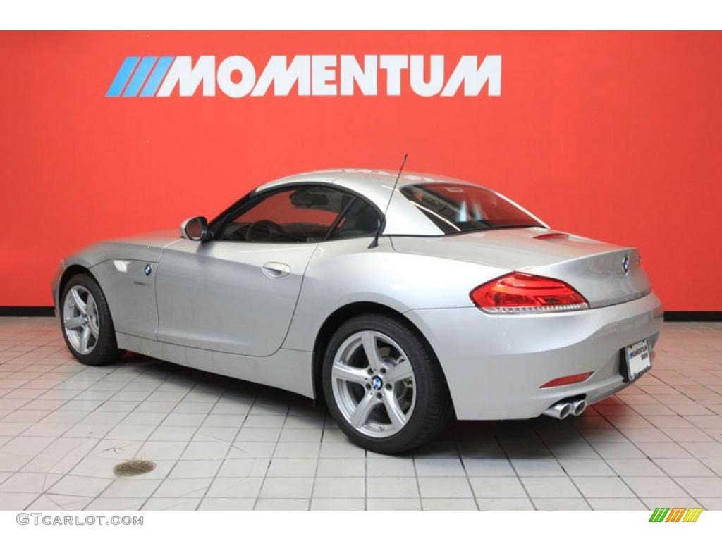 2011 Z4 sDrive30i Roadster - Titanium Silver Metallic / Black photo #3
