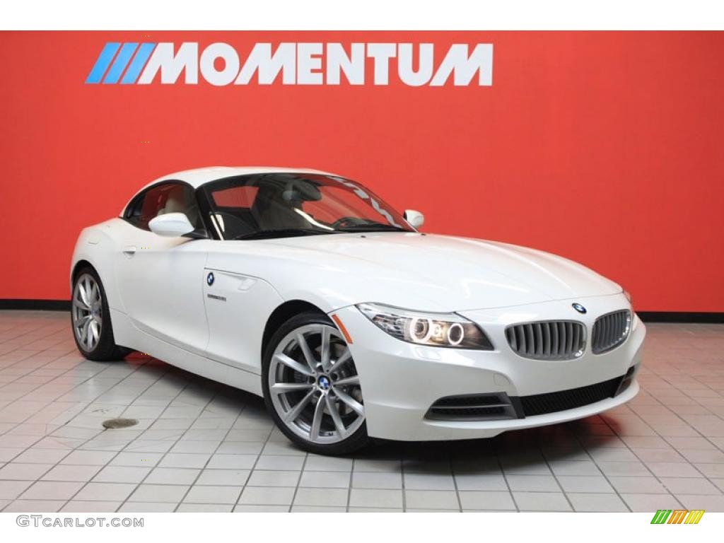 Alpine White BMW Z4