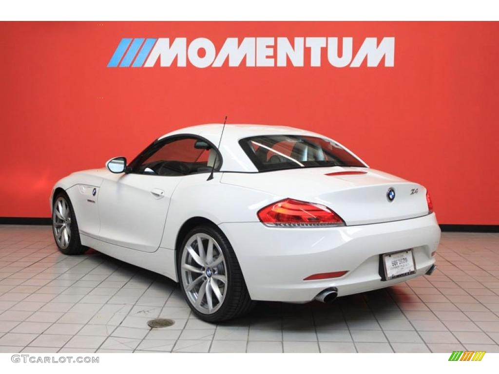 2011 Z4 sDrive35i Roadster - Alpine White / Beige photo #3