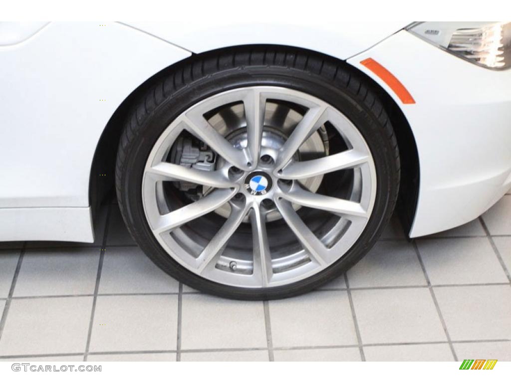 2011 Z4 sDrive35i Roadster - Alpine White / Beige photo #9