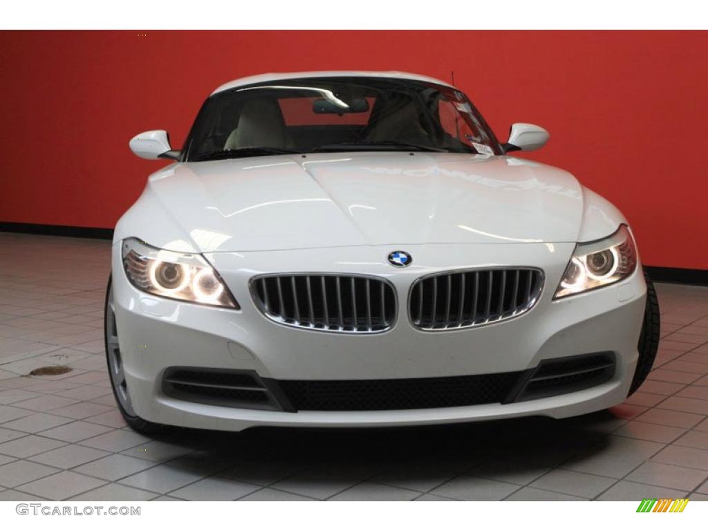 2011 Z4 sDrive35i Roadster - Alpine White / Beige photo #10