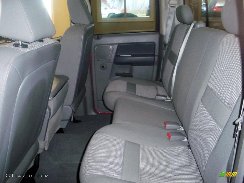 2007 Ram 1500 ST Quad Cab 4x4 - Inferno Red Crystal Pearl / Medium Slate Gray photo #3