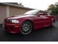 2003 Imola Red BMW M3 Convertible  photo #2