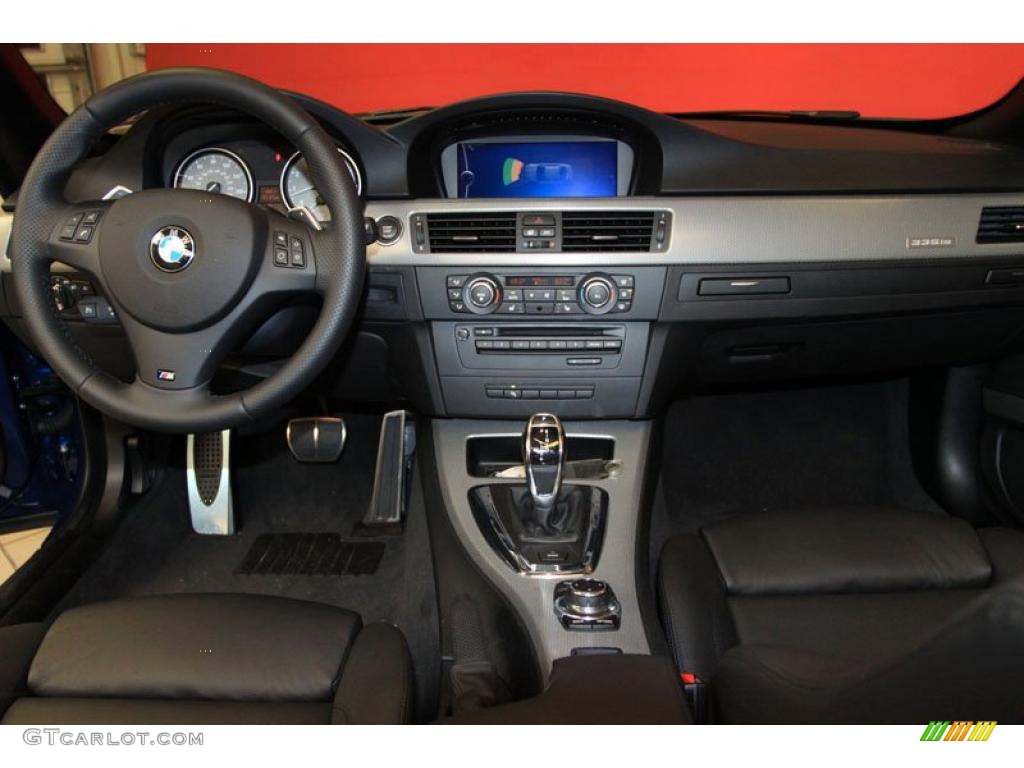 2011 BMW 3 Series 335is Convertible Black Dashboard Photo #39486291