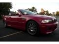 2003 Imola Red BMW M3 Convertible  photo #3