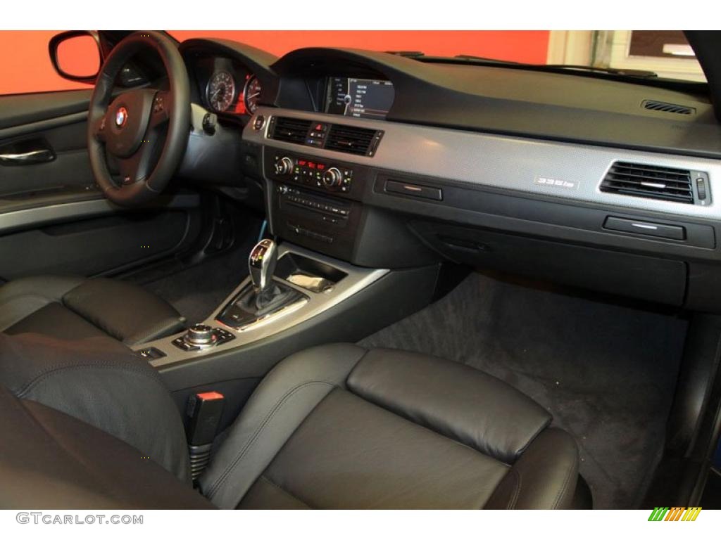 Black Interior 2011 BMW 3 Series 335is Convertible Photo #39486327