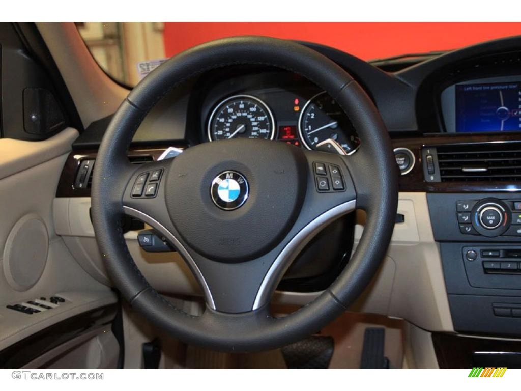 2011 3 Series 335i Sedan - Space Gray Metallic / Beige photo #14