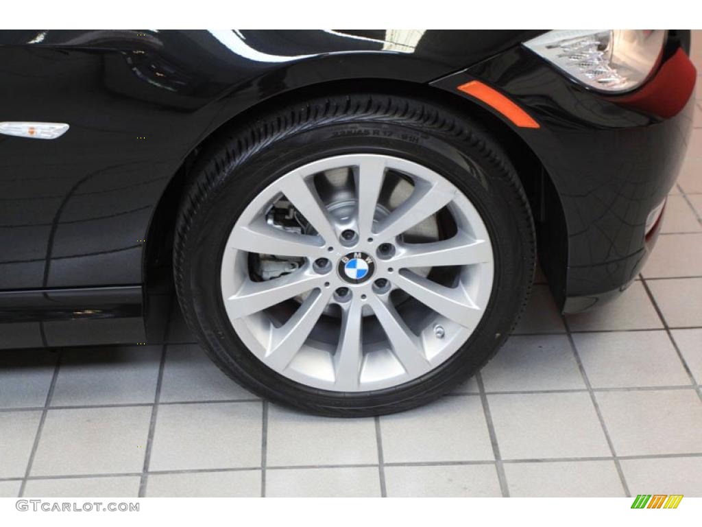 2011 3 Series 328i Sedan - Black Sapphire Metallic / Black photo #8