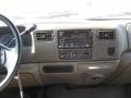 Medium Graphite 2000 Ford F250 Super Duty XL Crew Cab Dashboard