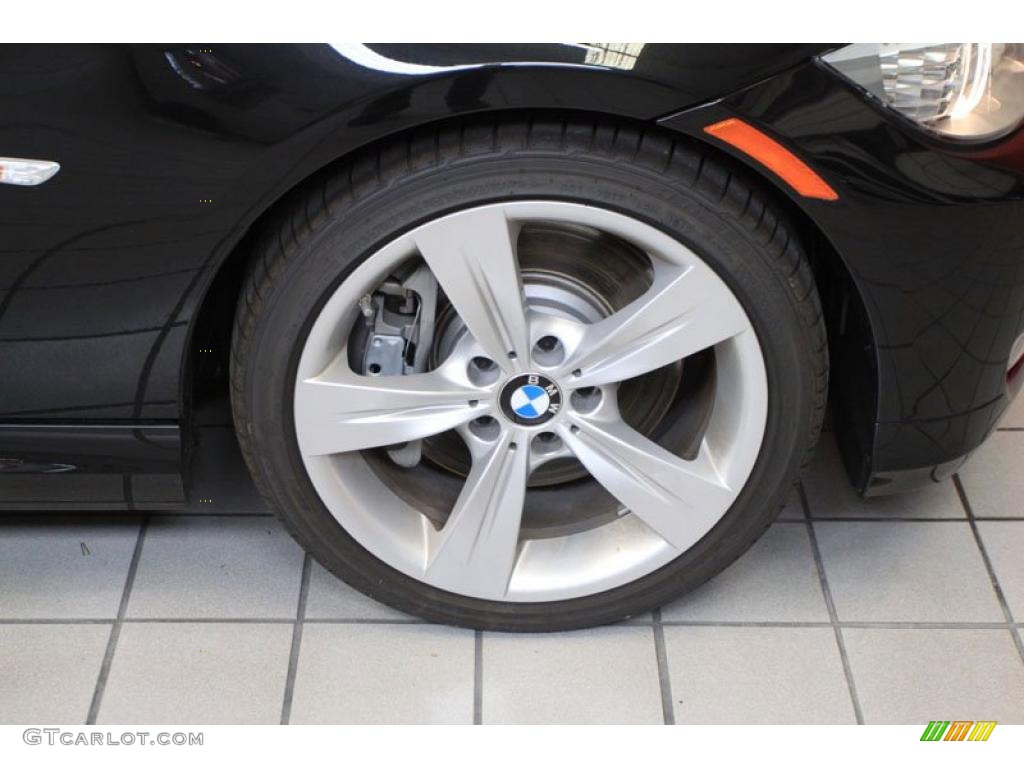 2011 3 Series 335i Sedan - Black Sapphire Metallic / Black photo #11