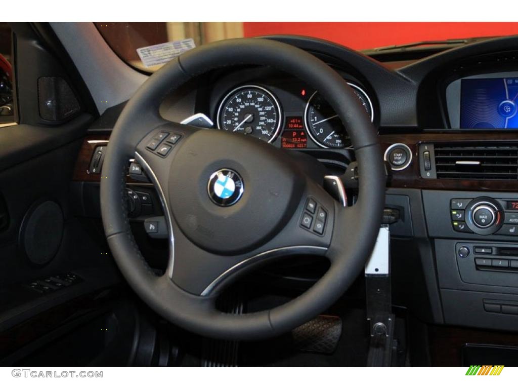 2011 3 Series 335i Sedan - Black Sapphire Metallic / Black photo #13