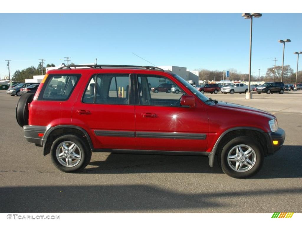 Milano Red 2000 Honda CR-V EX 4WD Exterior Photo #39487080