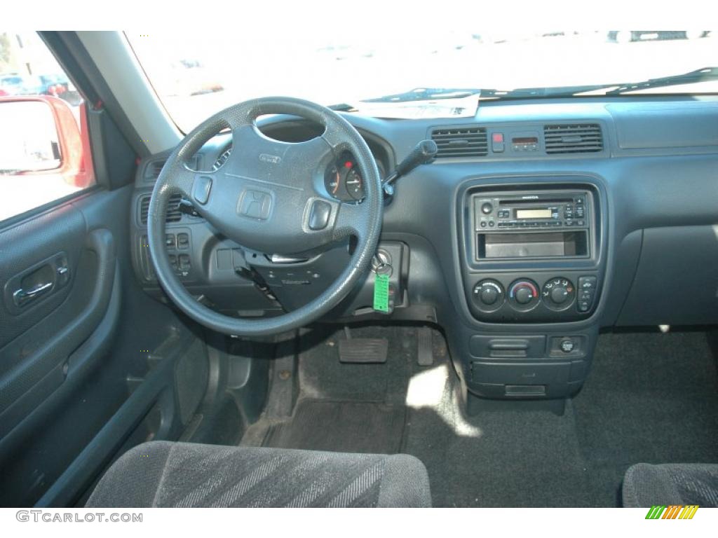 2000 Honda CR-V EX 4WD Dark Gray Dashboard Photo #39487148