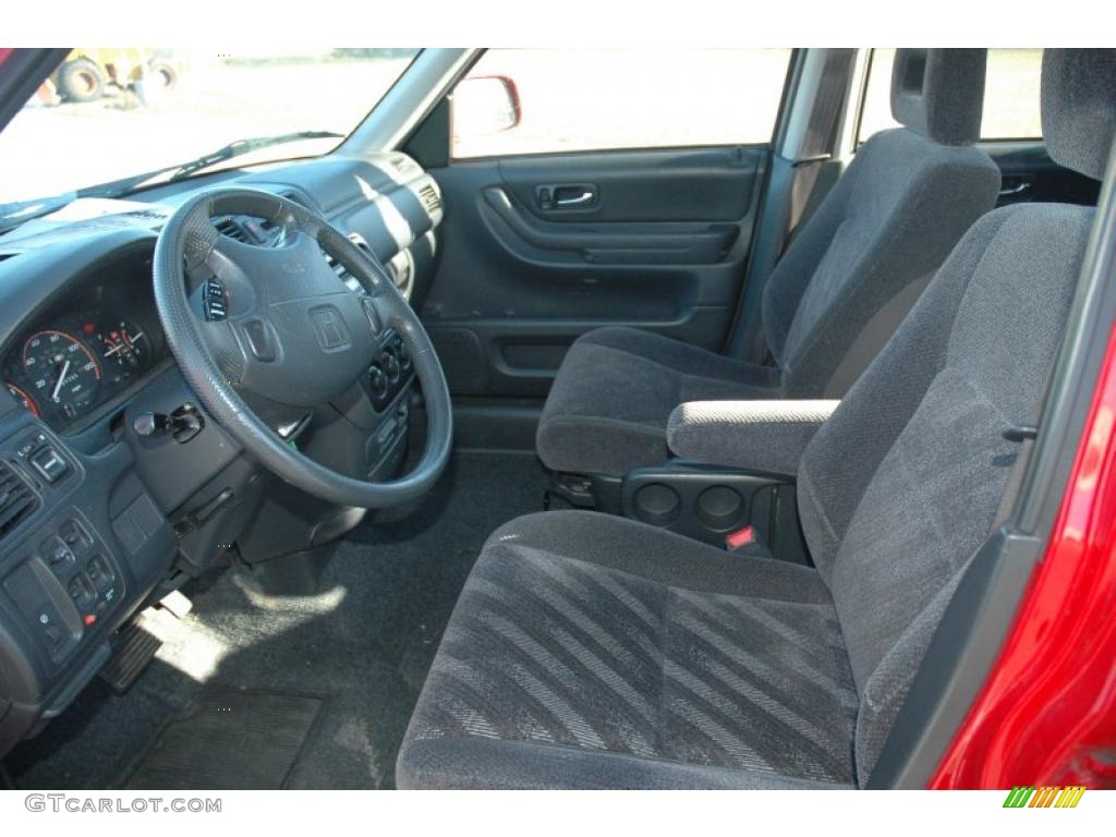 Dark Gray Interior 2000 Honda CR-V EX 4WD Photo #39487156