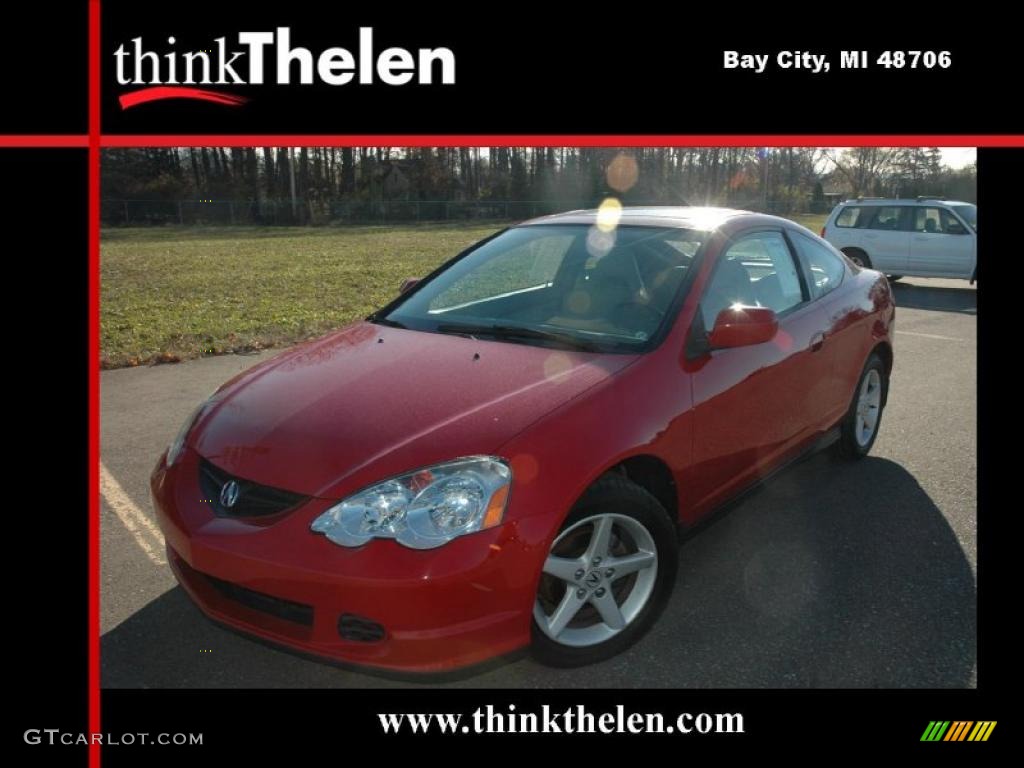 2004 RSX Sports Coupe - Milano Red / Titanium photo #1