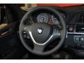 Black 2011 BMW X5 xDrive 50i Steering Wheel
