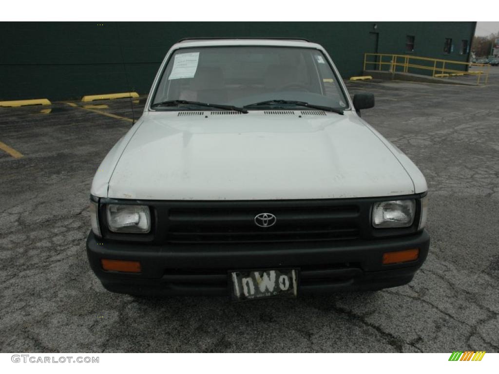 1993 Pickup Regular Cab - White / Blue photo #2