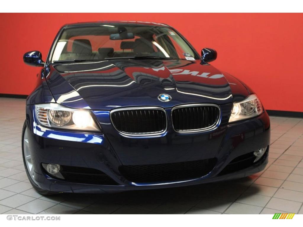 2011 3 Series 328i Sedan - Deep Sea Blue Metallic / Beige photo #12