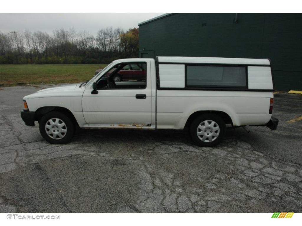 1993 Pickup Regular Cab - White / Blue photo #7