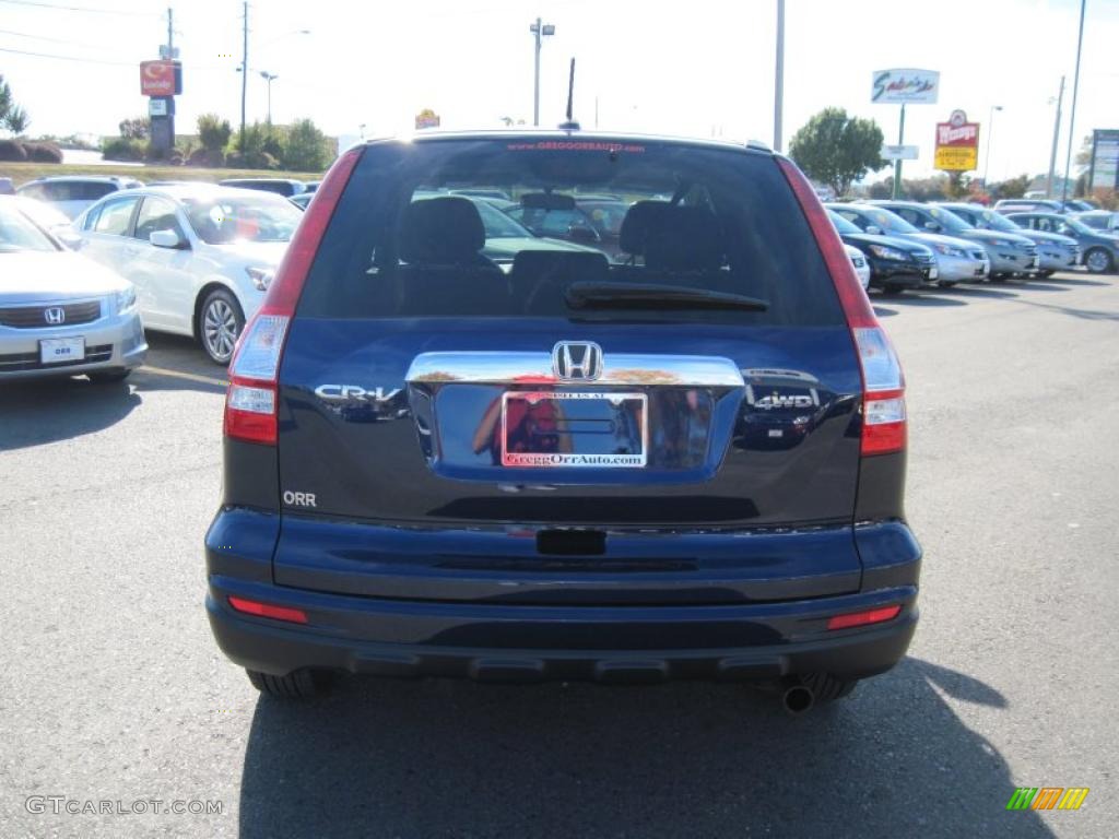 2011 CR-V EX-L 4WD - Royal Blue Pearl / Gray photo #4