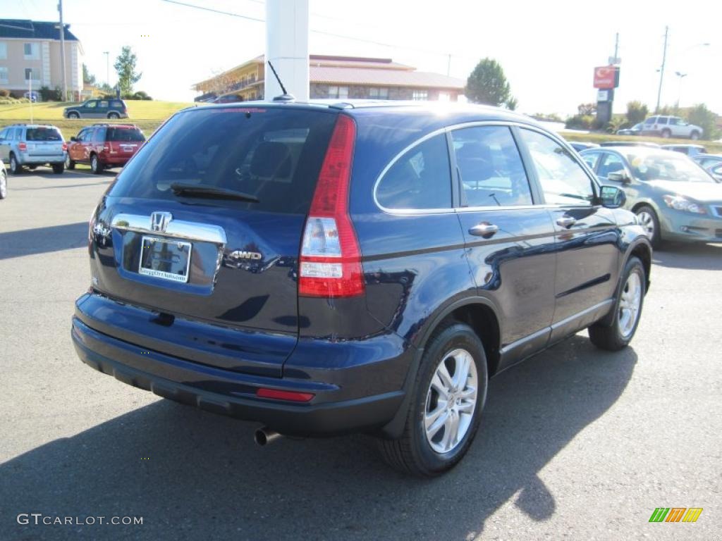 2011 CR-V EX-L 4WD - Royal Blue Pearl / Gray photo #5