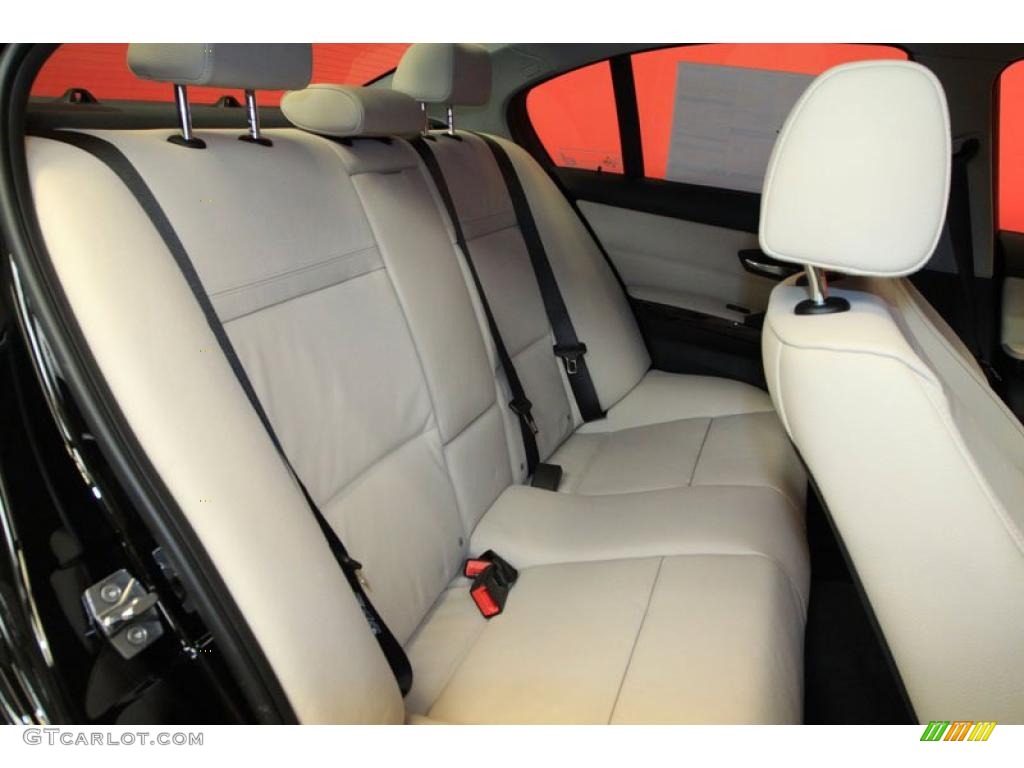 2011 3 Series 328i Sedan - Jet Black / Oyster/Black Dakota Leather photo #10