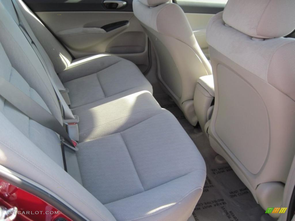 Beige Interior 2011 Honda Civic LX Sedan Photo #39490324