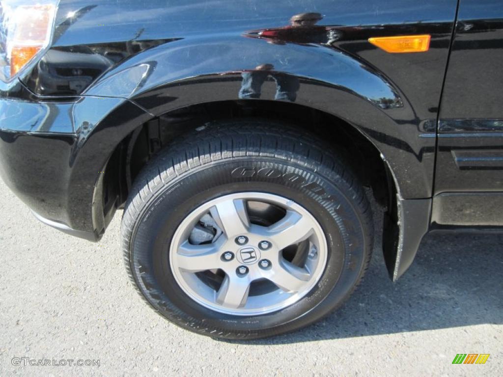 2008 Pilot EX-L 4WD - Formal Black / Saddle photo #9