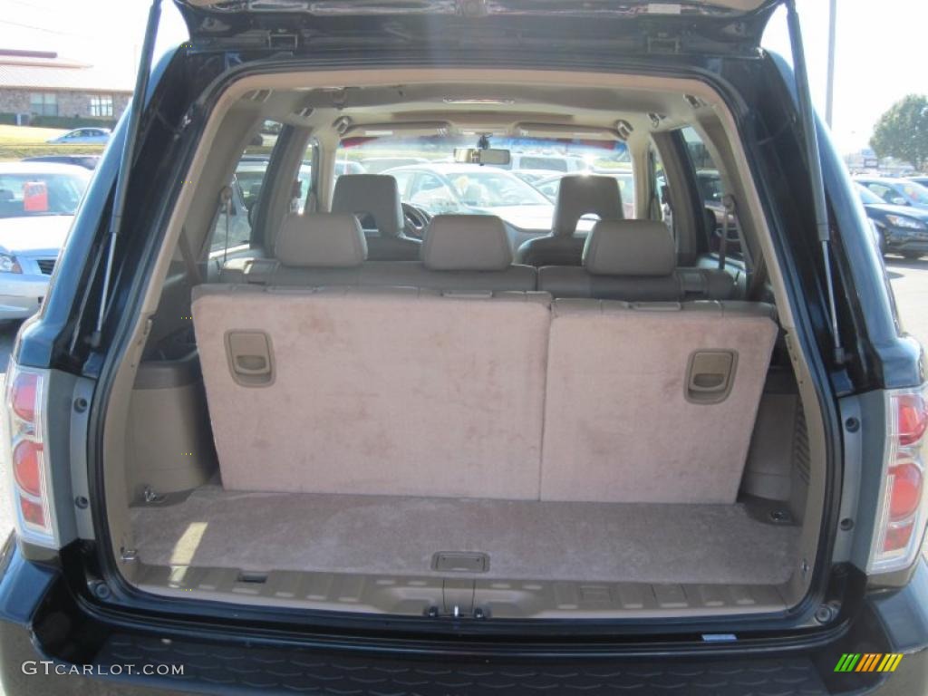 2008 Pilot EX-L 4WD - Formal Black / Saddle photo #15