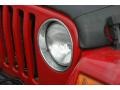 2001 Flame Red Jeep Wrangler Sport 4x4  photo #9