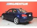 2011 Deep Sea Blue Metallic BMW 1 Series 135i Coupe  photo #3