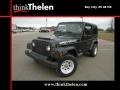 1997 Black Jeep Wrangler SE 4x4  photo #1