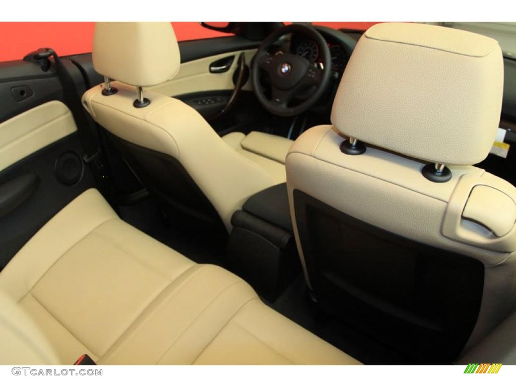 Savanna Beige Interior 2011 BMW 1 Series 135i Convertible Photo #39491604