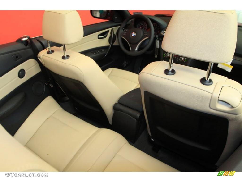 Savanna Beige Interior 2011 BMW 1 Series 128i Convertible Photo #39492064