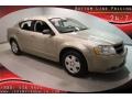 2009 Light Sandstone Metallic Dodge Avenger SE  photo #1