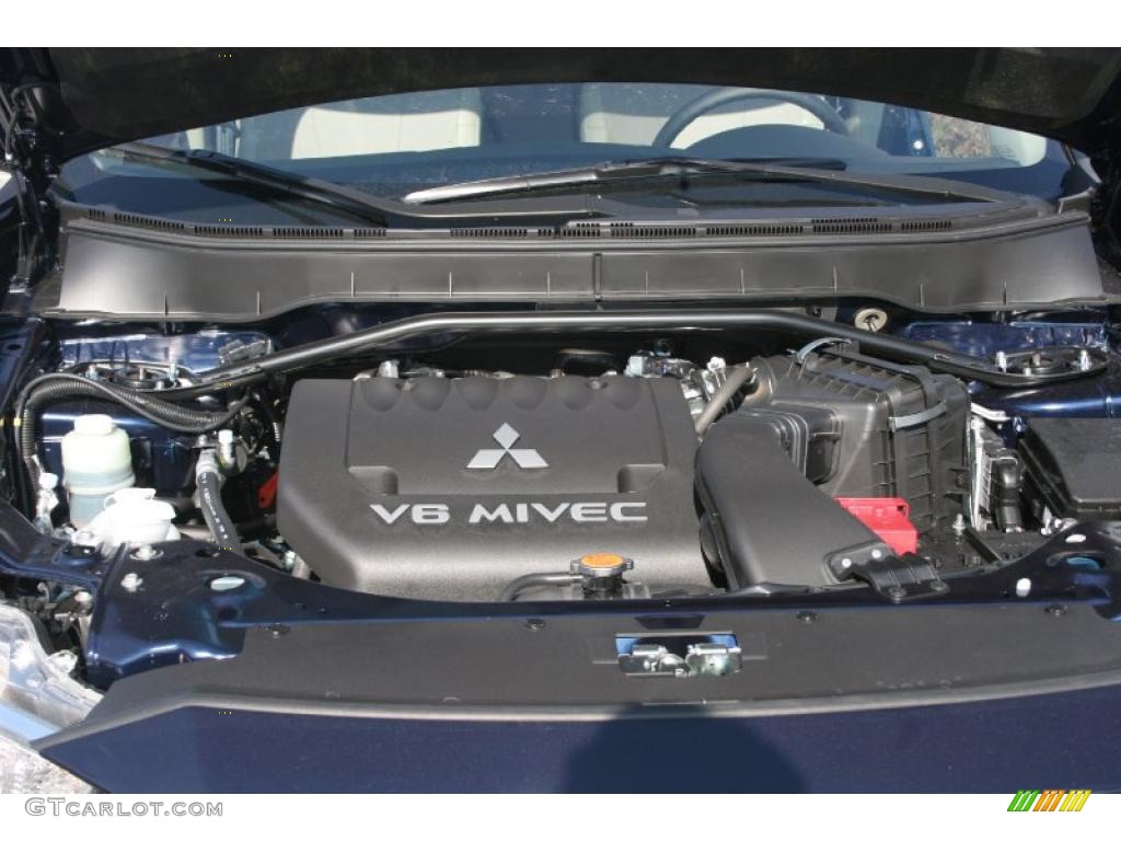 2011 Mitsubishi Outlander XLS 3.0 Liter SOHC 24-Valve MIVEC V6 Engine Photo #39493220