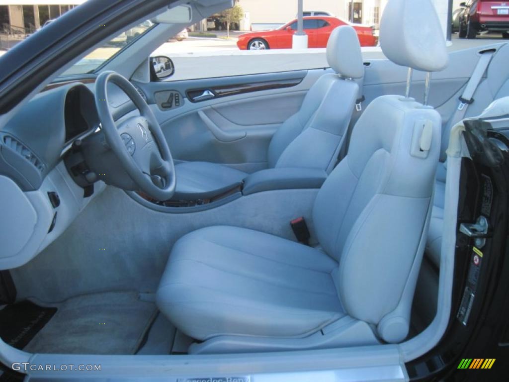 Ash Interior 2003 Mercedes-Benz CLK 320 Cabriolet Photo #39493260